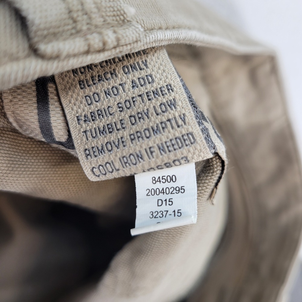 Duluth Trading Co Fire Hose Pants Mens 32x30 Tan Straight Coolmax Canvas Utility - Picture 6 of 11
